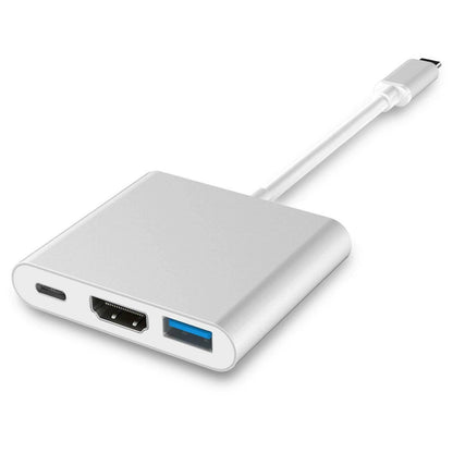 Type C to HDTV + USB 3.0 Adapter Hub