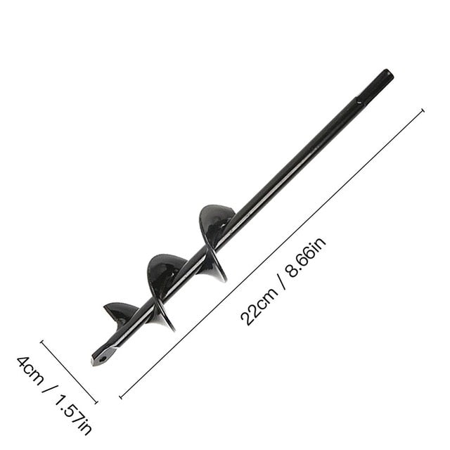Garden Spiral Hole Drill Planter -4cm X 22cm