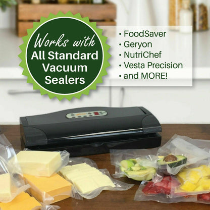 VACCUM FOOD SEALER 5MX28CM ROLL BAGS-1 PACK