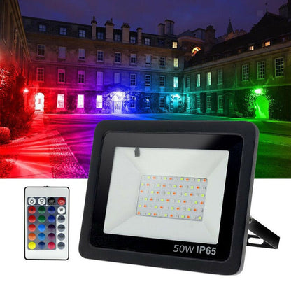 50W RGB LED Flood Light