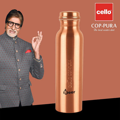 Cop-Pura Neer Copper Water Bottle