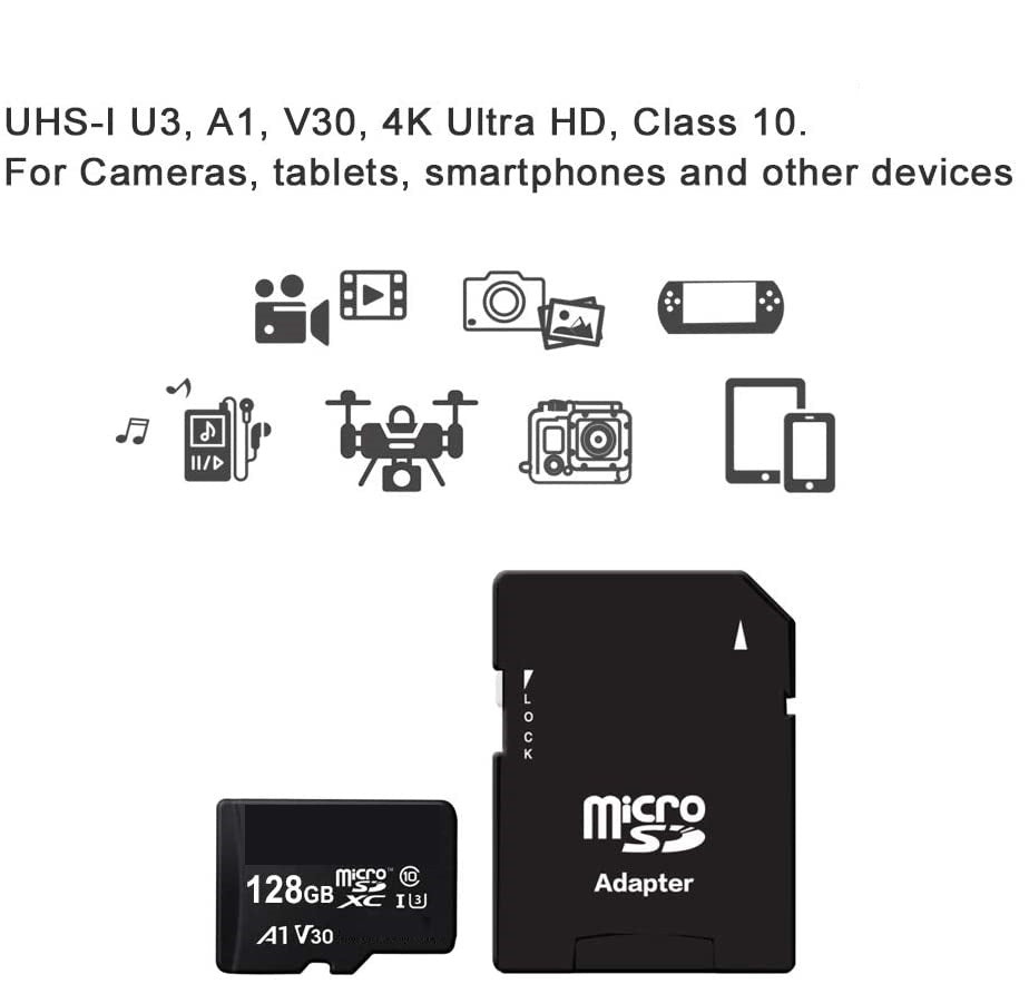 Micro SD Memory Card 128GB