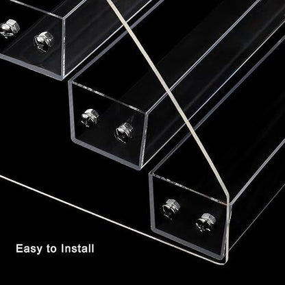 7 Tier Clear Acrylic Nail Polish Ink Display Rack Sunglasses Organizer
