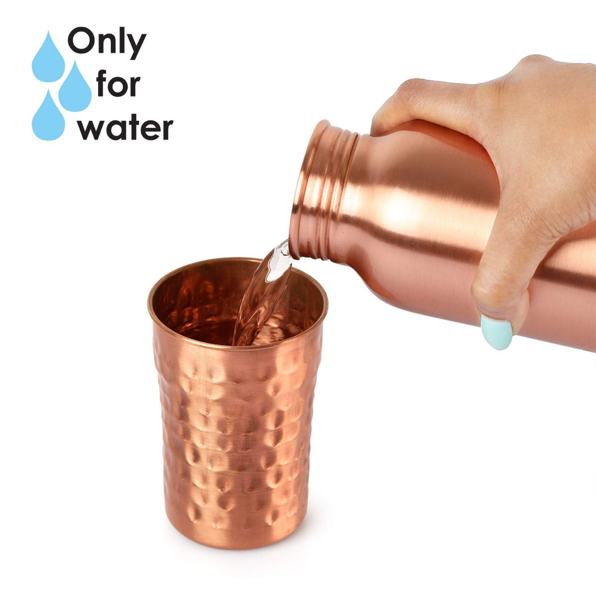 Cop-Pura Neer Copper Water Bottle
