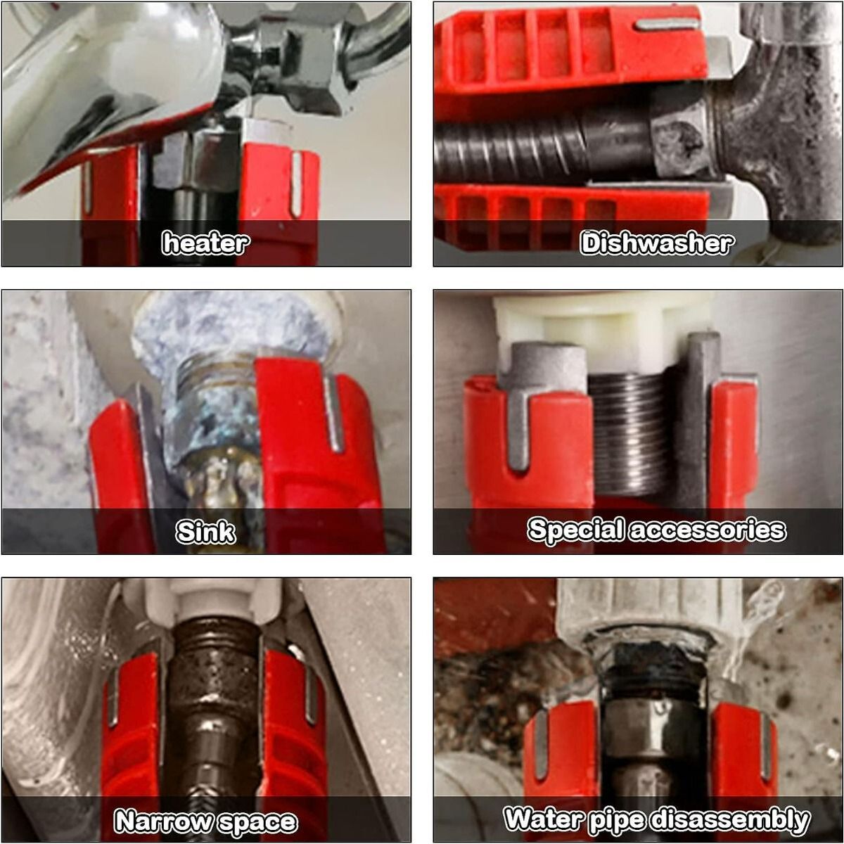 Flume Wrench Sink Repair Tool
