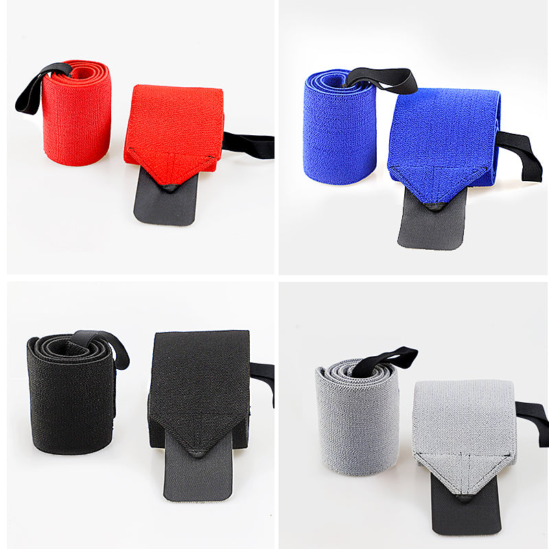 Power Lifting Wrist Wraps-Red