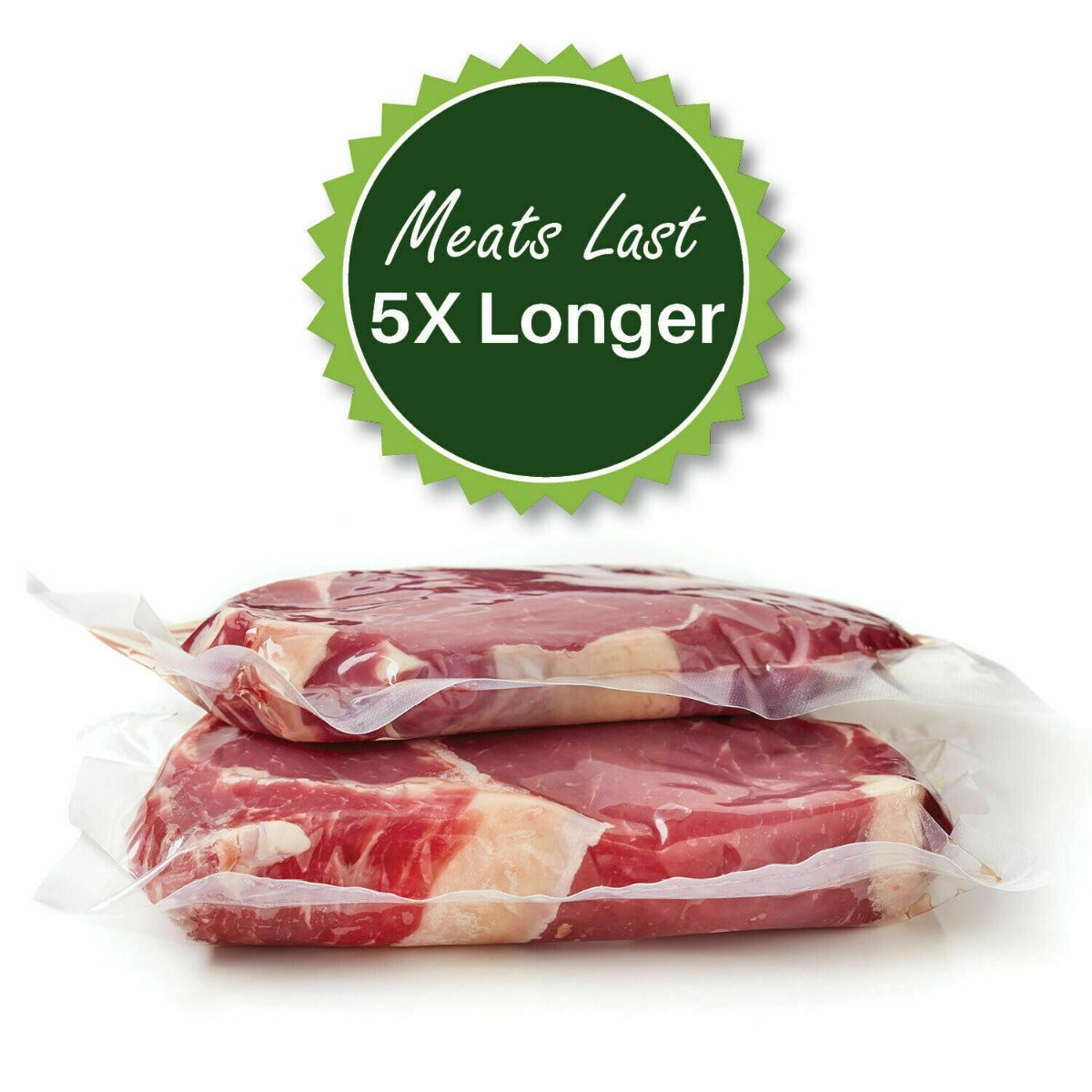VACCUM FOOD SEALER 5MX28CM ROLL BAGS-1 PACK