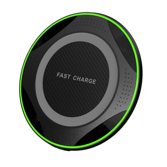 10W Fast Wireless Charger Black &amp;amp;amp;amp; White-Black