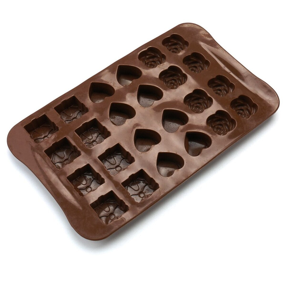 Gift,Heart & Rose Chocolate Mould