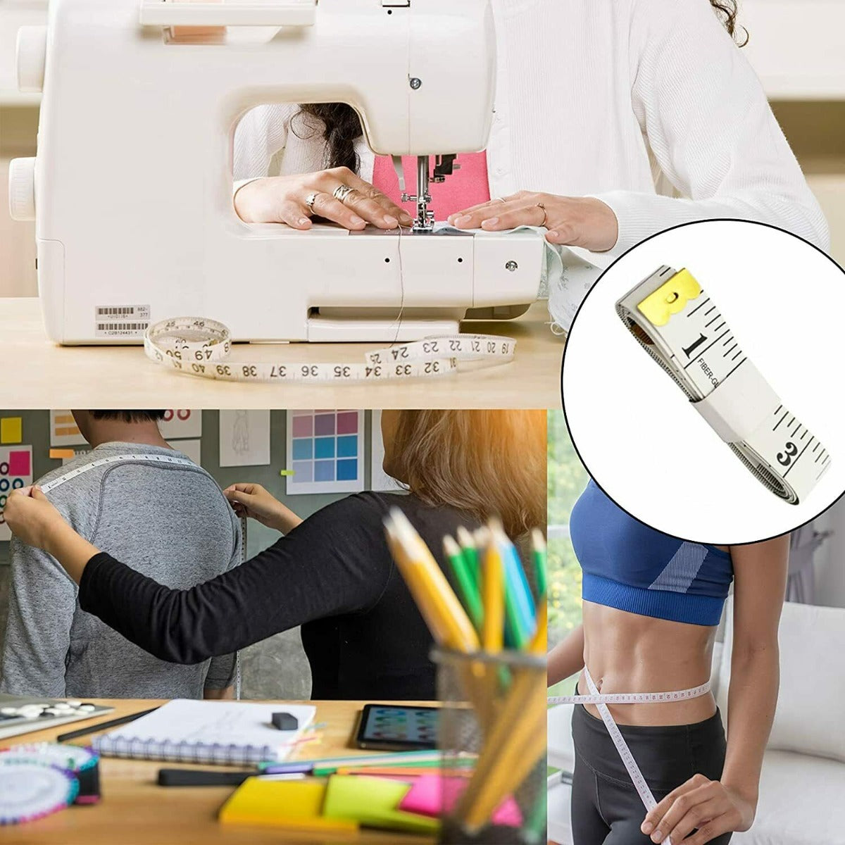 Double Sided Measure Tape- 90cm