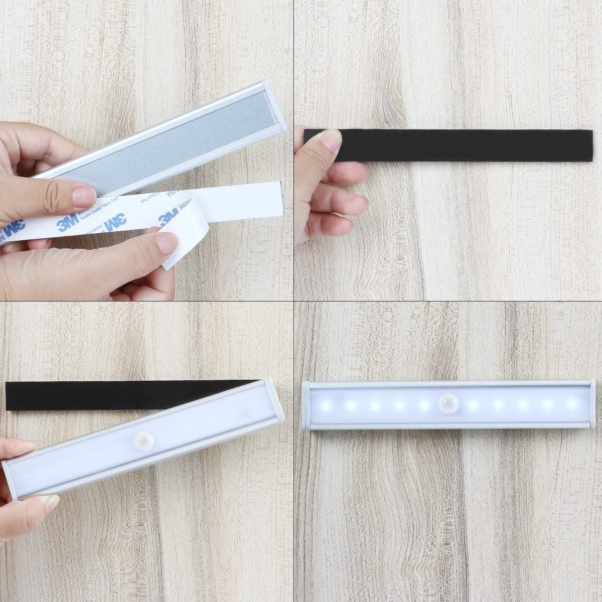 10LED Motion Sensor Light (Cool White)