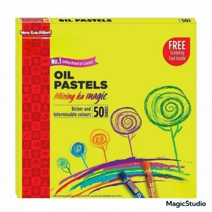 Oil Pastel Crayons 50 Shades