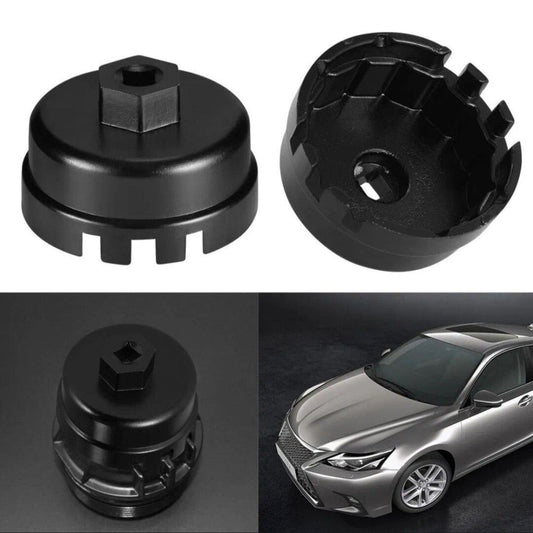 Oil filter cap wrench socket remover tool