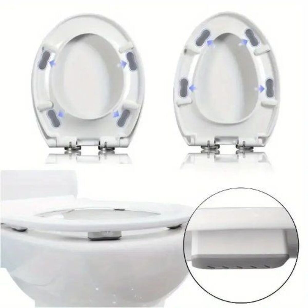 Super SBidet Toilet Seat Bumpersticky Rubber Toilet Seat Bumpers For Bidet Fitting