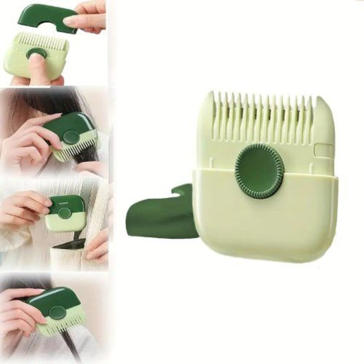 Two-in-one Clipper Portable Haircut Comb Hair Bifurcation Trimmer Haircut Comb