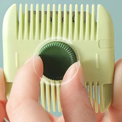 Two-in-one Clipper Portable Haircut Comb Hair Bifurcation Trimmer Haircut Comb
