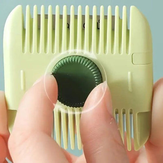 Two-in-one Clipper Portable Haircut Comb Hair Bifurcation Trimmer Haircut Comb