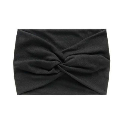 New Solid Color Elastic Wide Sports Headband Sweat Absorbent Yoga