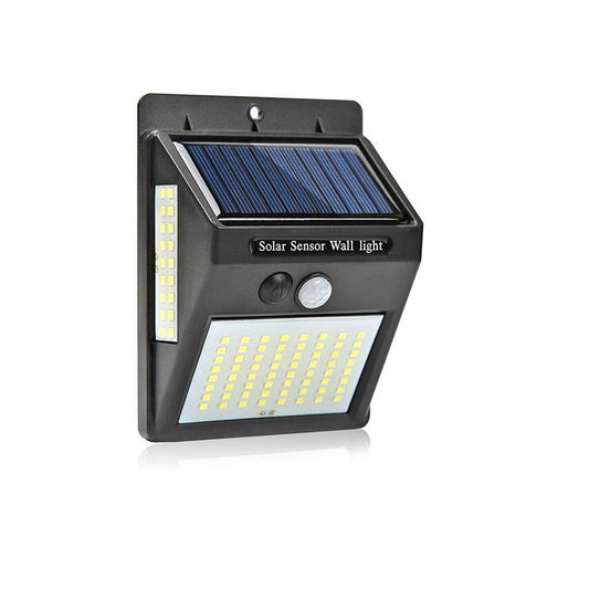 2Pcs 100LED Patio Wall Lights Solar