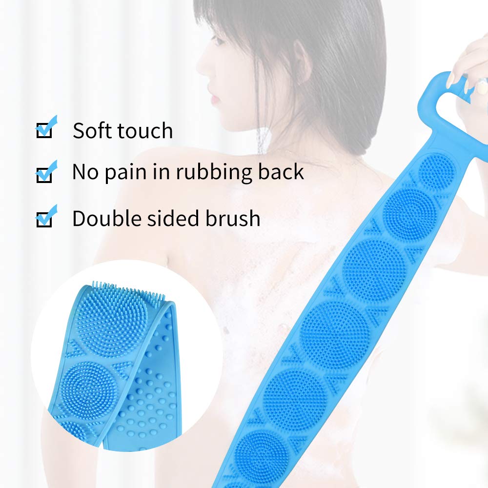 Silicone Bath Body Brush long