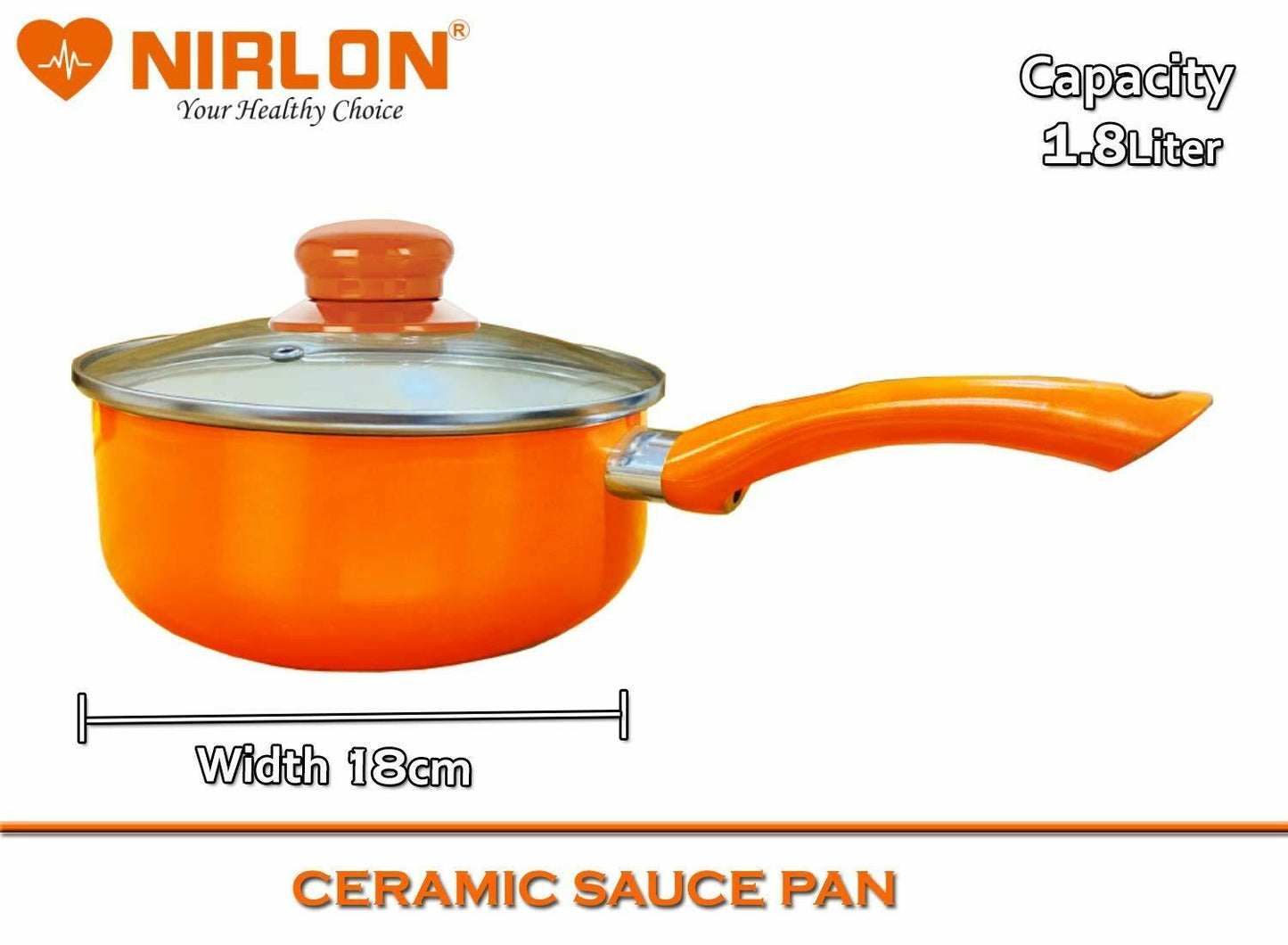 Sauce Pan With Glass Lid