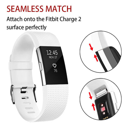 Fitness Tracker Normal Rubber band-White-L