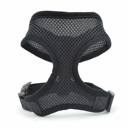 dog cat harness Strap-Black-L