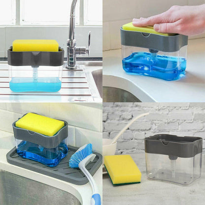 Soap Dispenser and Sponge Caddy