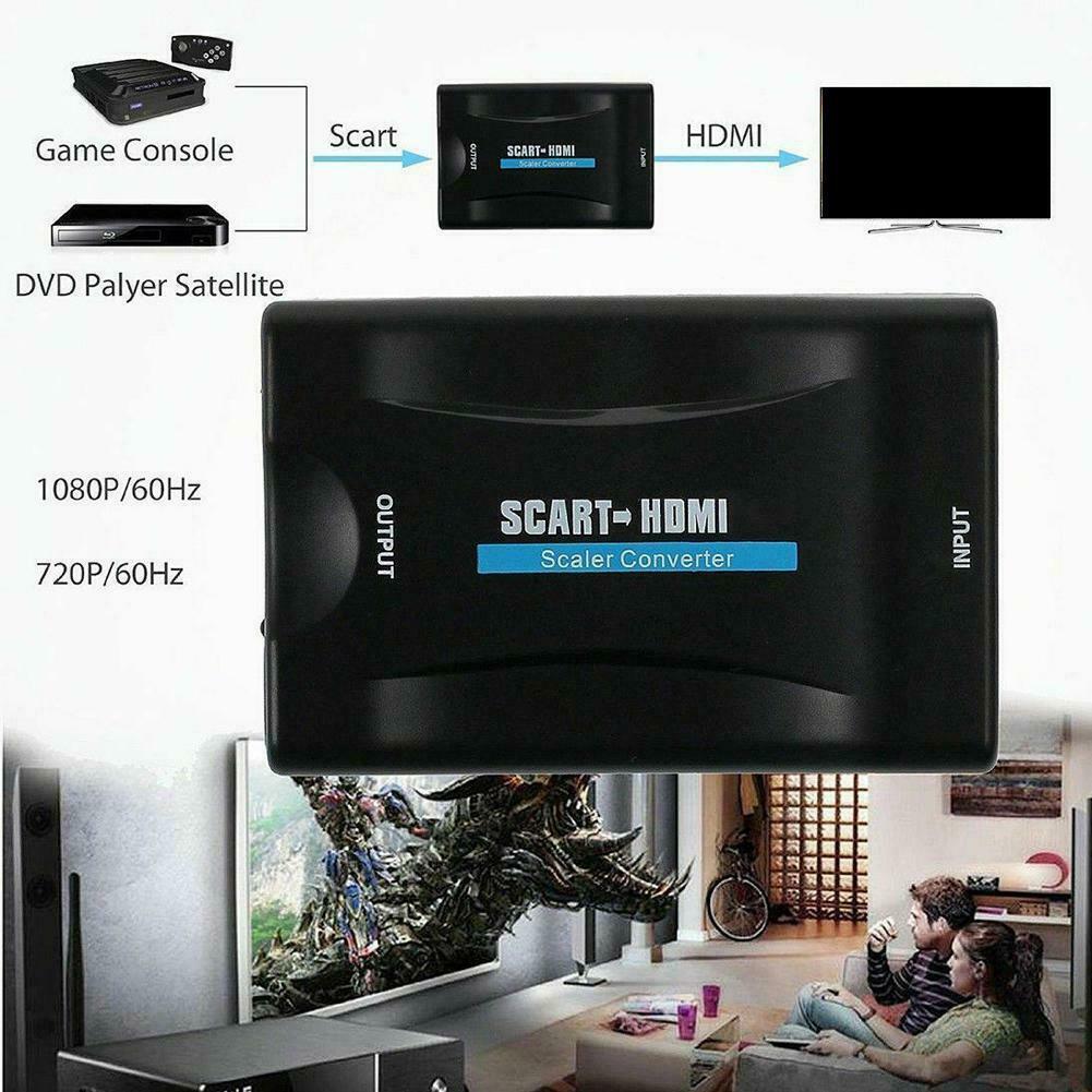 SCART to HDTV Upscale Converter 1080P