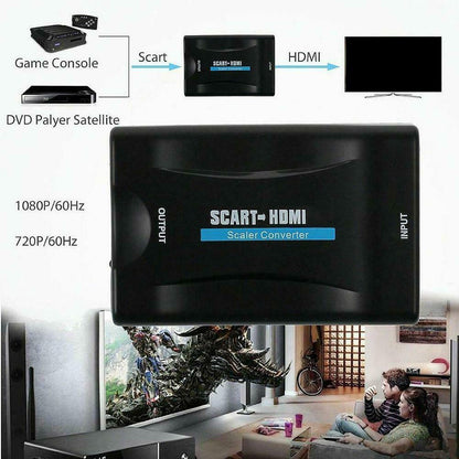 SCART to HDTV Upscale Converter 1080P