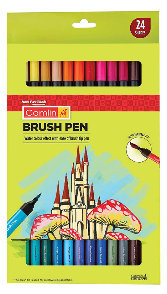 Brush Pen, 24 Shades