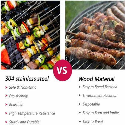 Barbecue Metal Skewers
