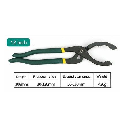 12-Inch Oil Filter Pliers Removal Tool