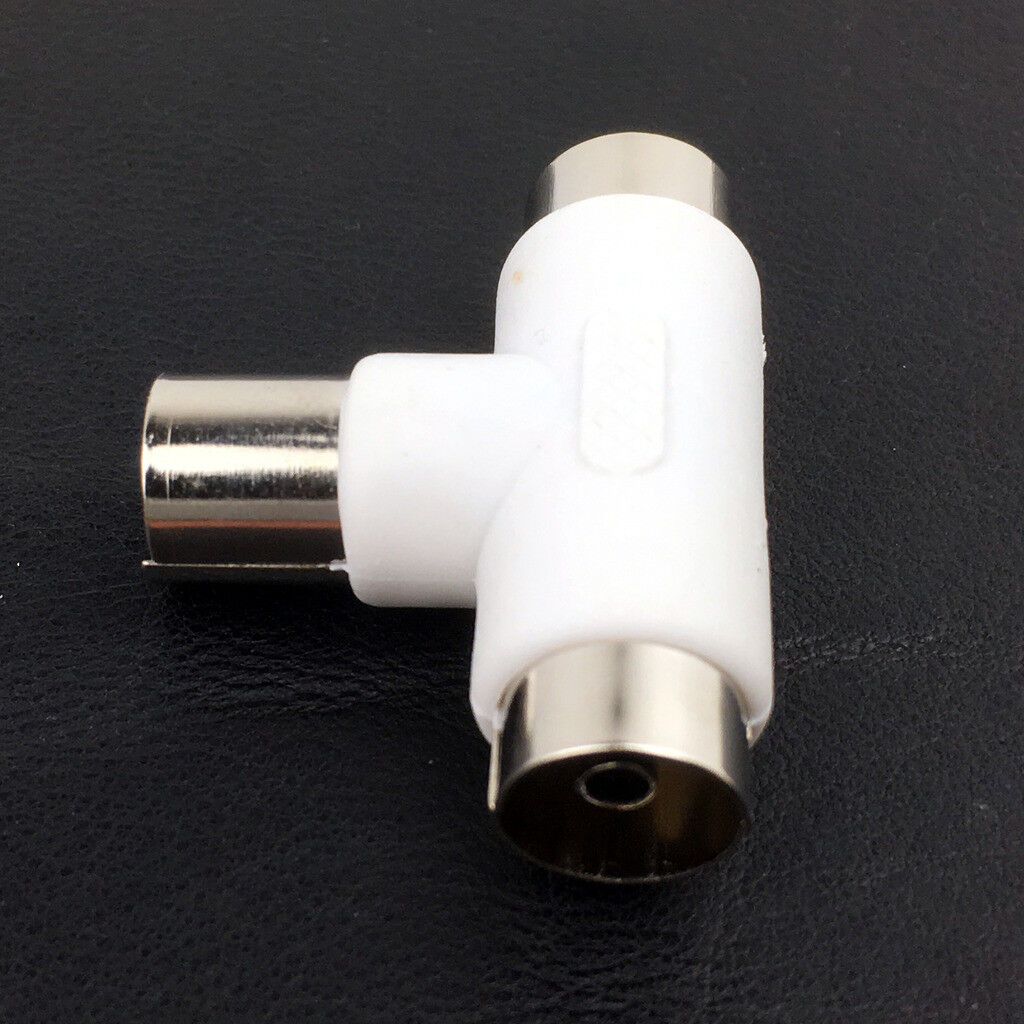 TV Antenna Splitter 1-Male to 2-Female