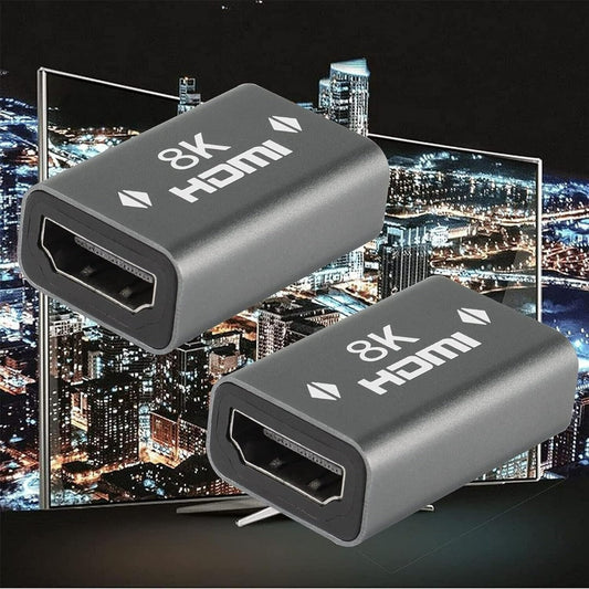 HDTV Connector 8K, Female to Female Coupler