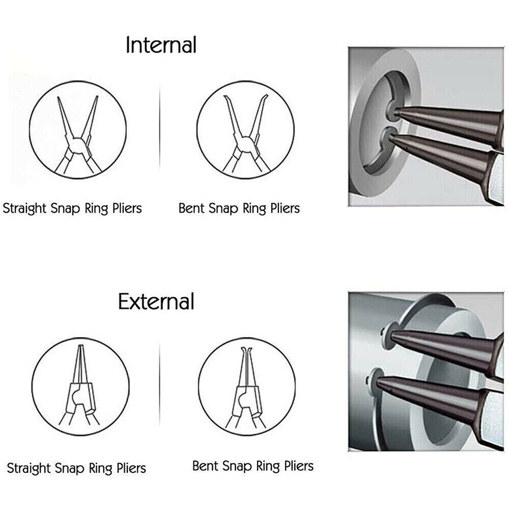 4pcs Circlip Pliers