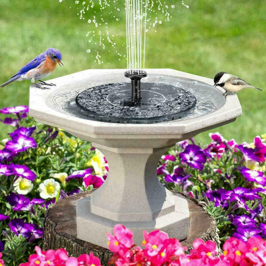 Solar Garden Fountain