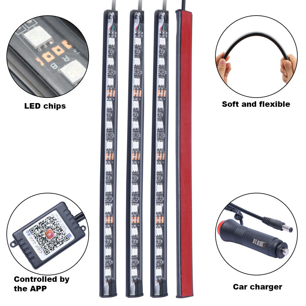 Led Car Lights Interior App Control