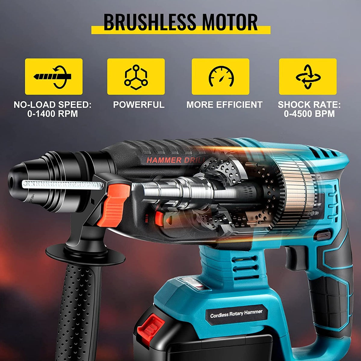 98V Cordless Combination Hammer