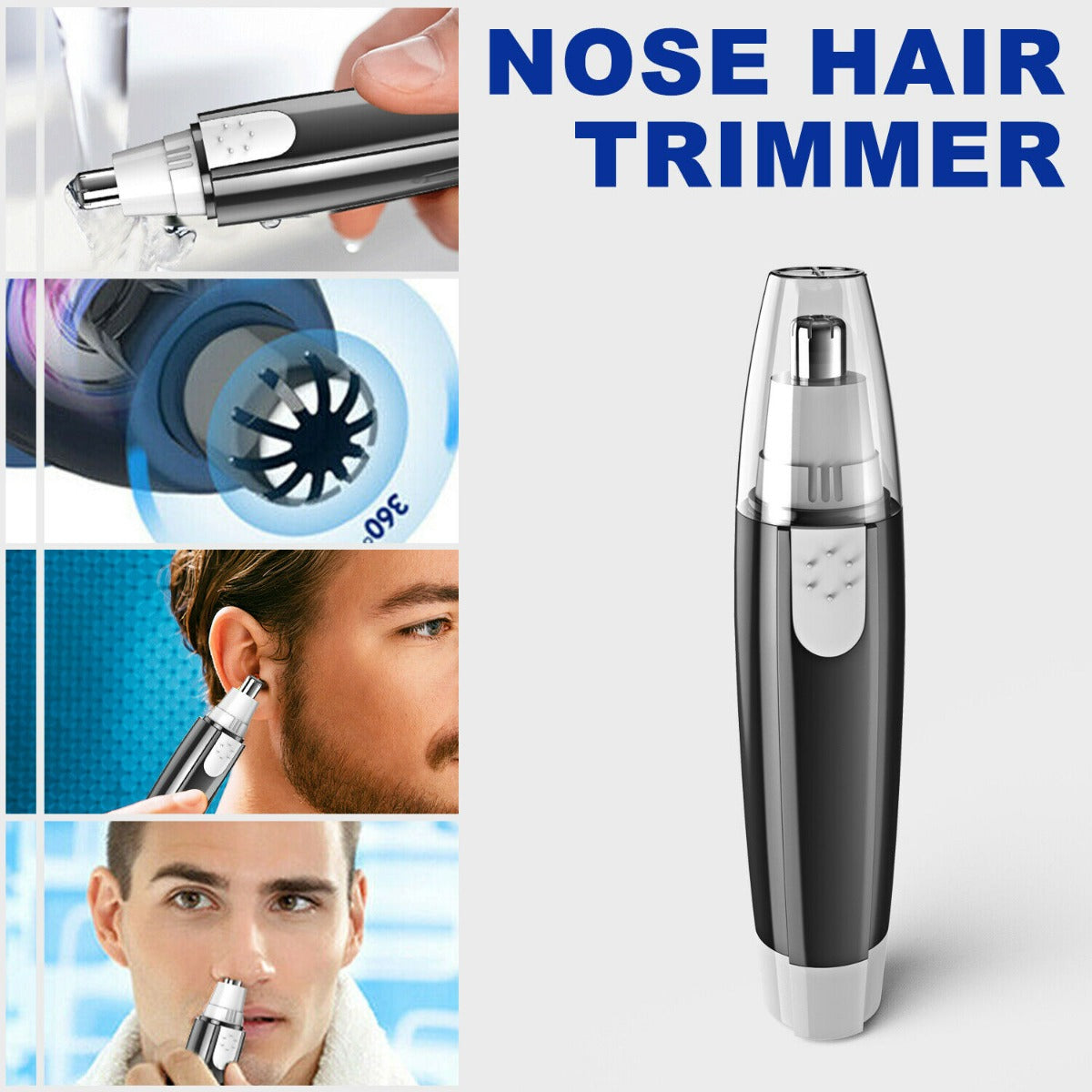 Electric Nose Ear Hair Trimmer