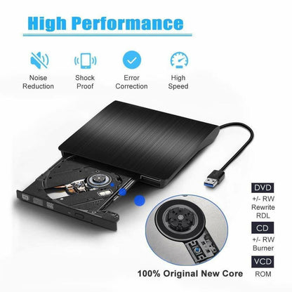 USB 3.0 Portable CD DVD