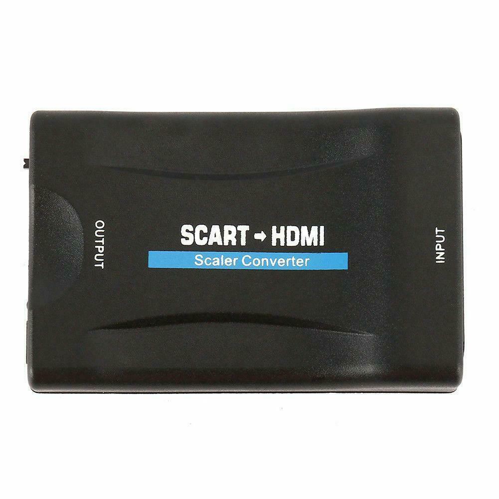 SCART to HDTV Scale Converter Adapter