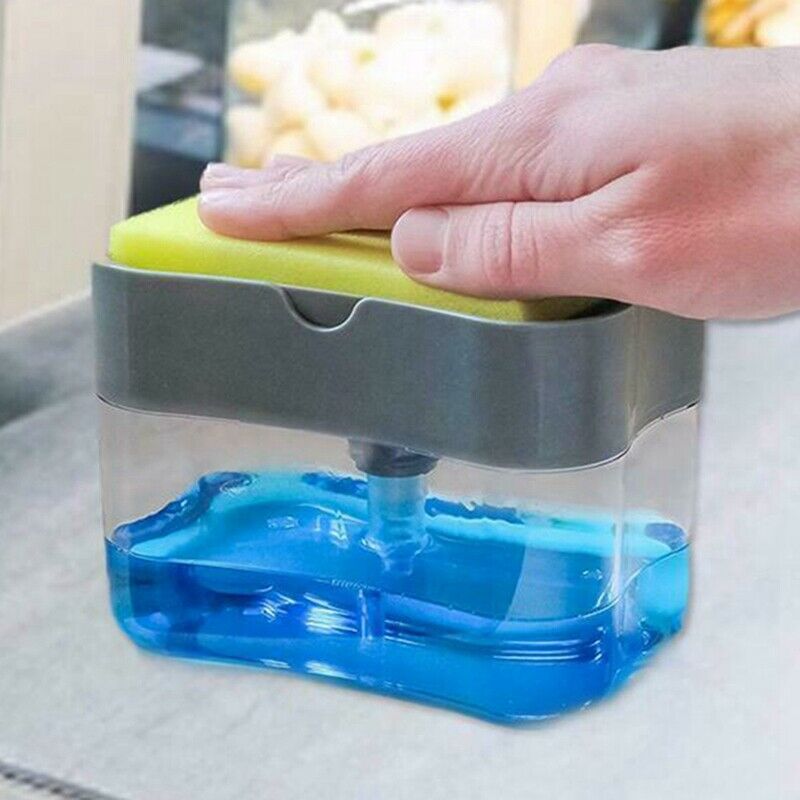 Soap Dispenser and Sponge Caddy