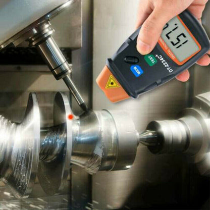 Non-Contact Digital Laser Photo Tachometer RPM Meter