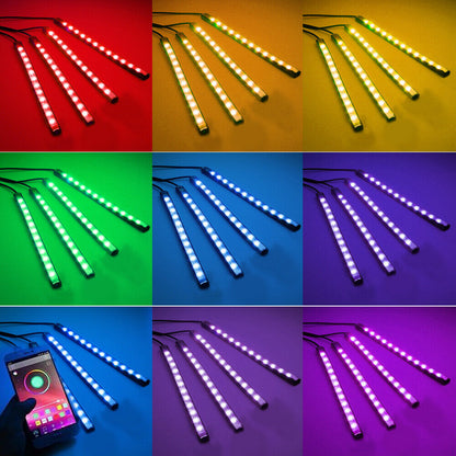 Led Car Lights Interior App Control