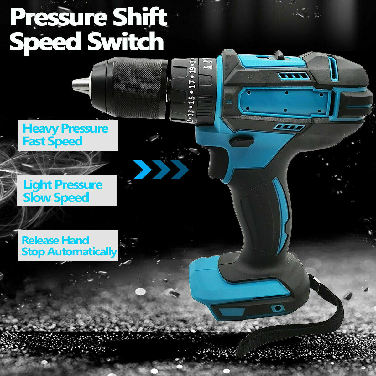 98V Cordless Drill Impact Driver
