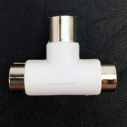 TV Antenna Splitter 1-Male to 2-Female