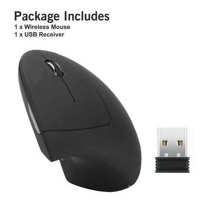 Ergonomic Vertical Wireless Mouse