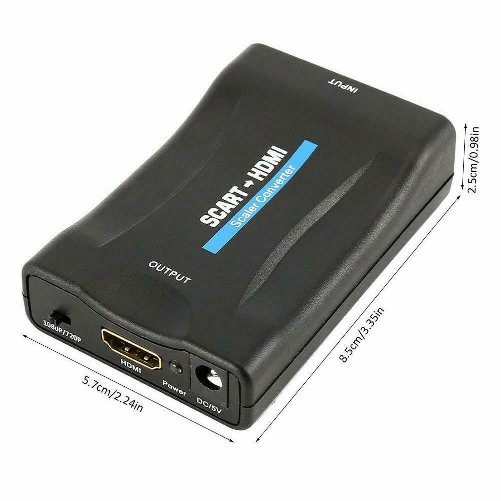 SCART to HDTV Upscale Converter 1080P