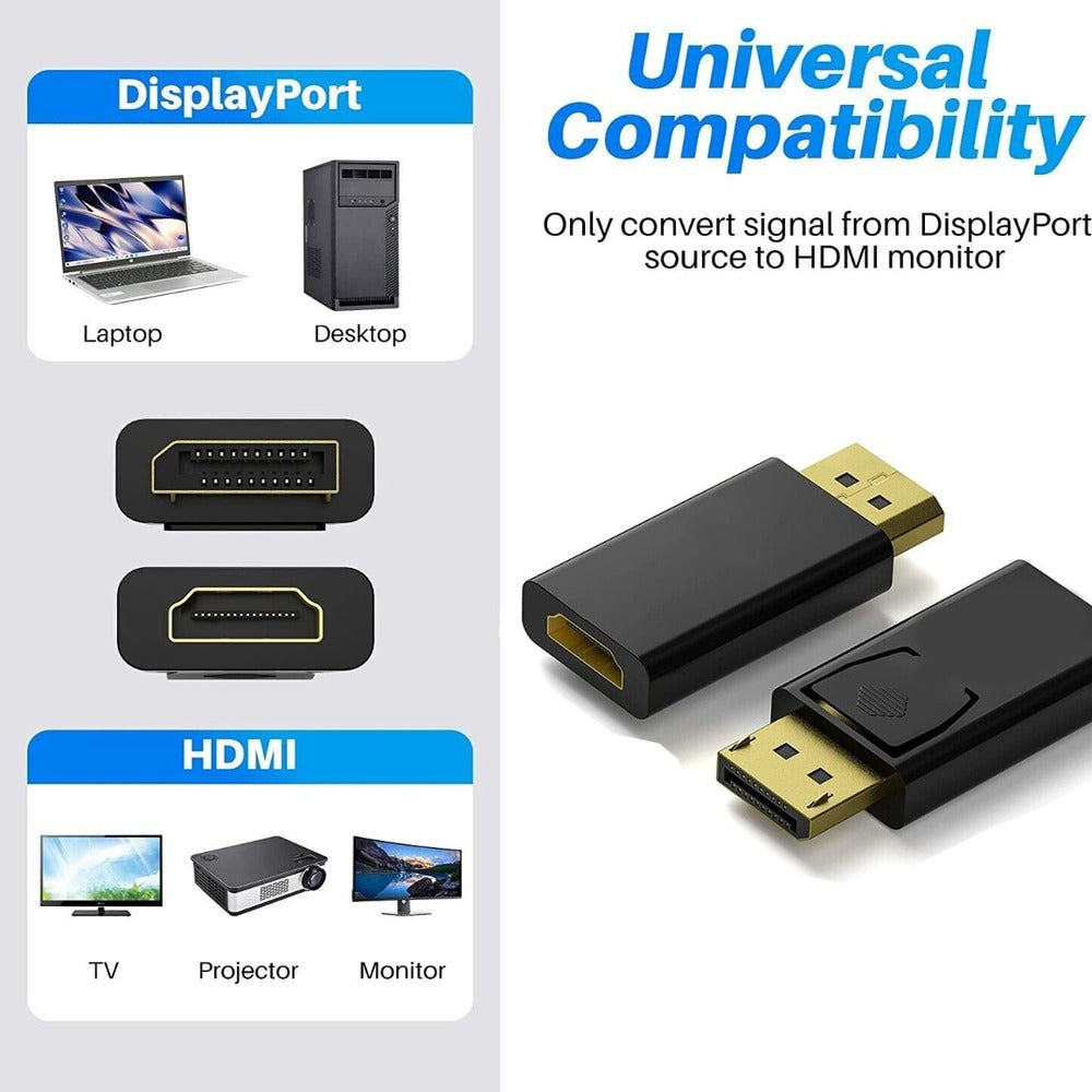 4K DisplayPort to HDTV Adapter